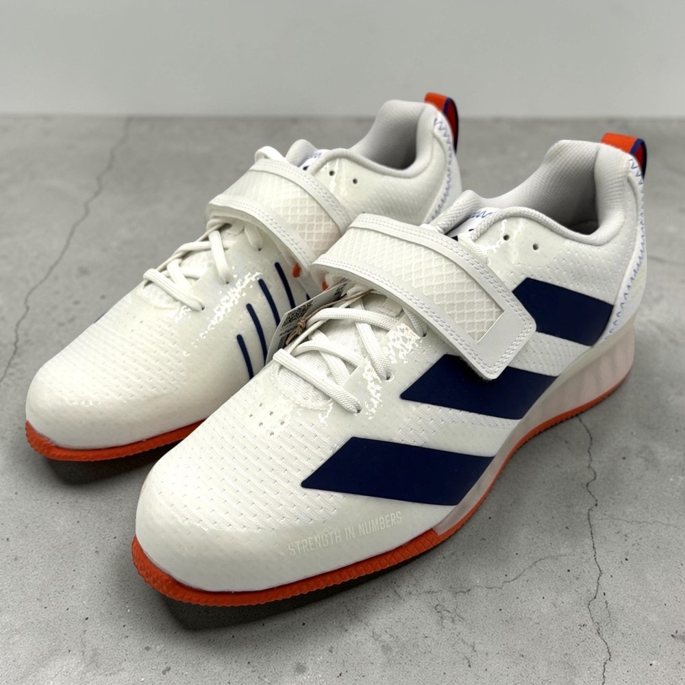 Adidas Adipower Weightlifting 3 Men's 9‎ Cloud White Blue JP9872 Lifting New